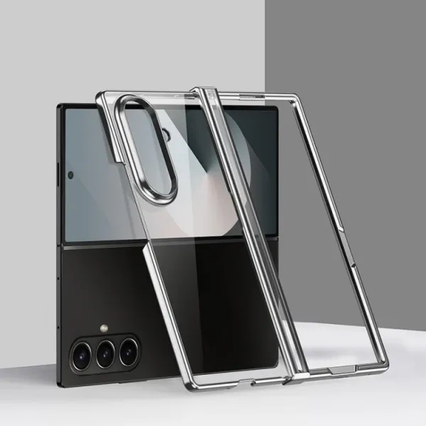 ELECTRO Plastový kryt pre Samsung Galaxy Z Fold7 5G strieborný
