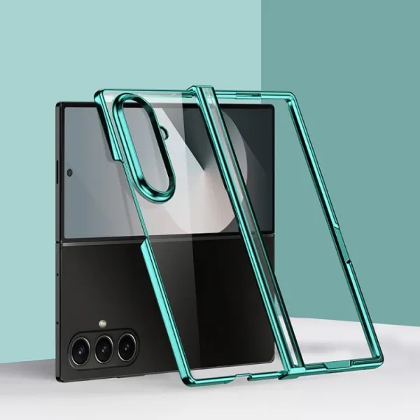 ELECTRO Plastový kryt pre Samsung Galaxy Z Fold7 5G zelený