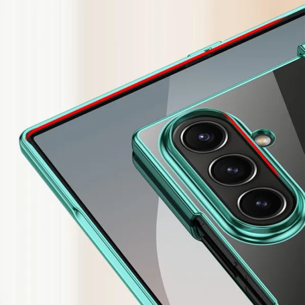 ELECTRO Plastový kryt pre Samsung Galaxy Z Fold7 5G strieborný