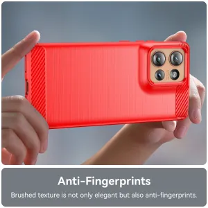 FLEXI TPU Ochranný kryt Motorola Edge 50 červený