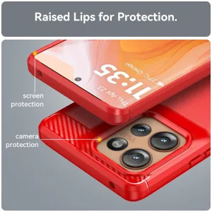 FLEXI TPU Ochranný kryt Motorola Edge 50 červený