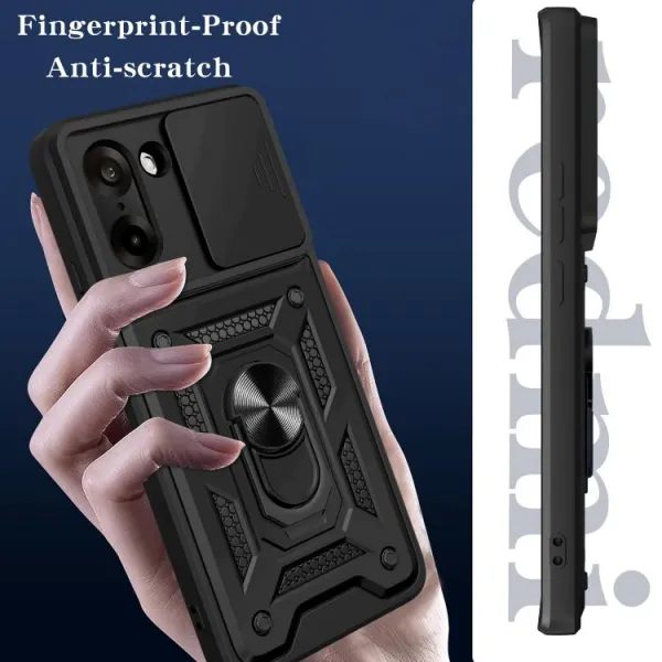 RING CAMERA Kryt s držiakom pre OnePlus Nord CE 5 5G ružový