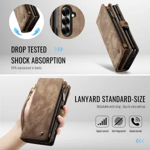 WALLET Ochranný kryt s peňaženkou 2v1 pre Samsung Galaxy Z Fold7 5G hnedý