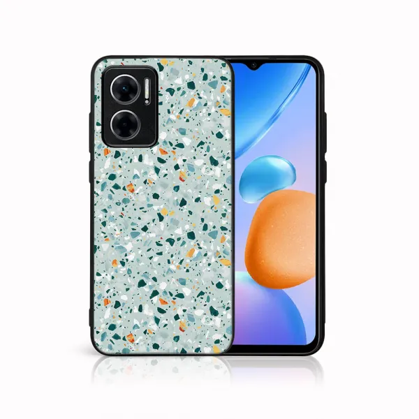 MY ART Ochranný kryt pre Xiaomi Redmi 10 5G BLUE TERRAZZO (164)