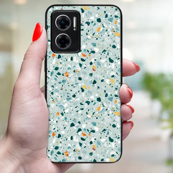 MY ART Ochranný kryt pre Xiaomi Redmi 10 5G BLUE TERRAZZO (164)
