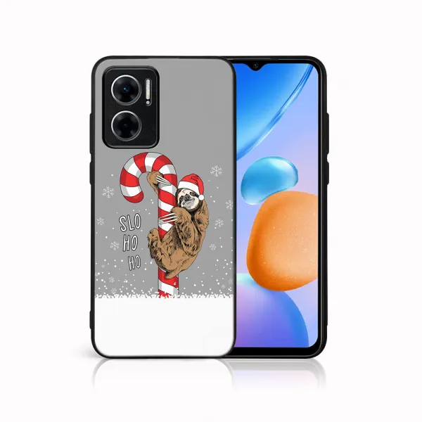 MY ART Kryt s vianočným dizajnom Xiaomi Redmi 10 5G CANDY (076)