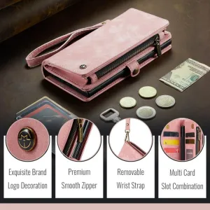 WALLET Ochranný kryt s peňaženkou 2v1 pre Samsung Galaxy Z Fold7 5G ružový