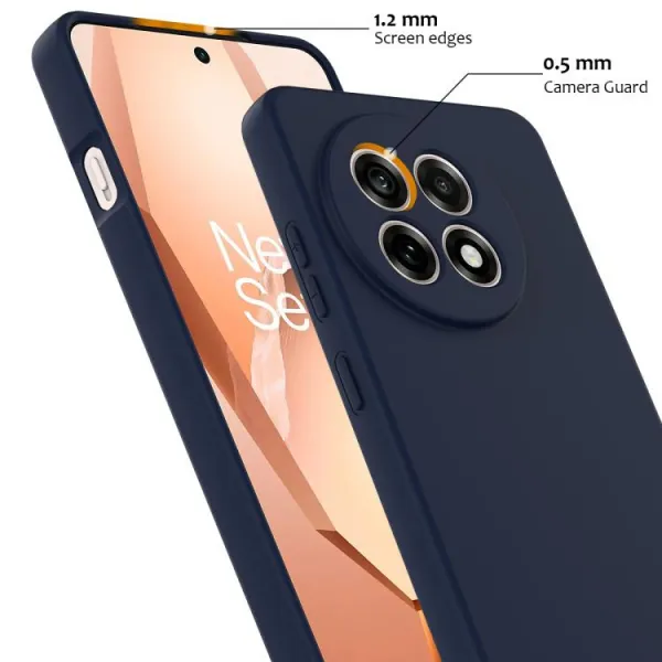 RUBBER MAGSAFE Silikónový kryt pre OnePlus 13R 5G NAVY BLUE
