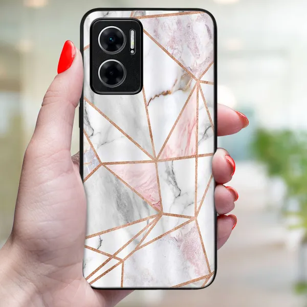 MY ART Ochranný kryt pre Xiaomi Redmi 10 5G PINK MARBLE (143)