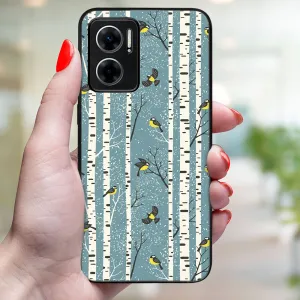MY ART Kryt s vianočným dizajnom Xiaomi Redmi 10 5G BIRCH (072)