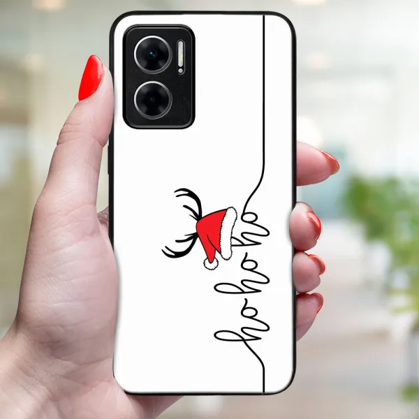 MY ART Kryt s vianočným dizajnom Xiaomi Redmi 10 5G HOHOHO (073)