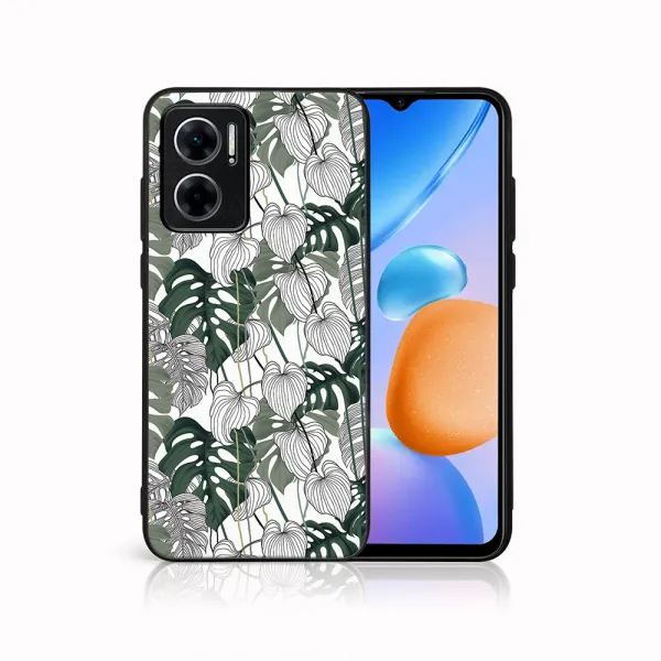 MY ART Ochranný kryt pre Xiaomi Redmi 10 5G LEAF (175)