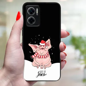 MY ART Kryt s vianočným dizajnom Xiaomi Redmi 10 5G LET IT SNOW (075)