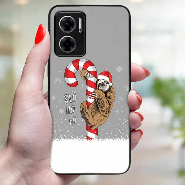 MY ART Kryt s vianočným dizajnom Xiaomi Redmi 10 5G CANDY (076)