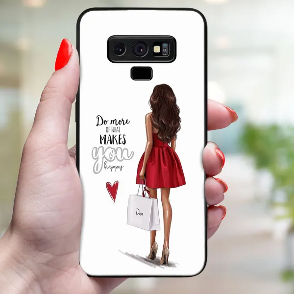 MY ART Ochranný obal pre Samsung Galaxy Note 9 RED DRESS (137)