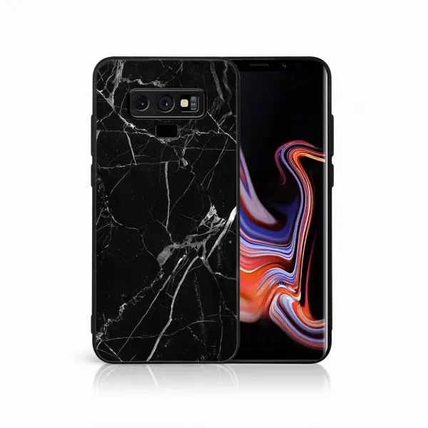 MY ART Ochranný obal pre Samsung Galaxy Note 9 BLACK MARBLE (142)