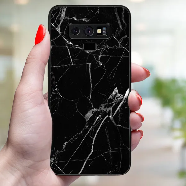 MY ART Ochranný obal pre Samsung Galaxy Note 9 BLACK MARBLE (142)