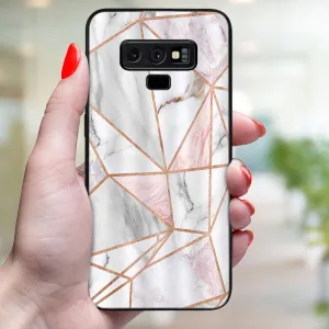 MY ART Ochranný obal pre Samsung Galaxy Note 9 PINK MARBLE (143)