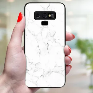 MY ART Ochranný obal pre Samsung Galaxy Note 9 WHITE MARBLE (144)