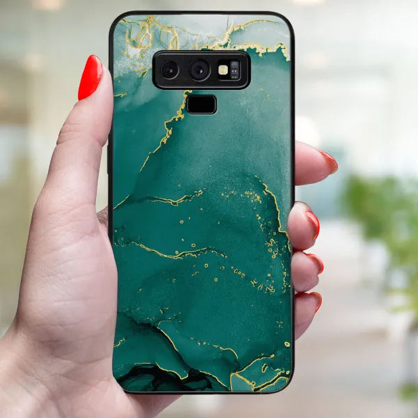 MY ART Ochranný obal pre Samsung Galaxy Note 9 GREEN MARBLE (145)
