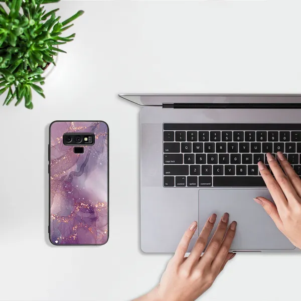 MY ART Ochranný obal pre Samsung Galaxy Note 9 PURPLE (148)