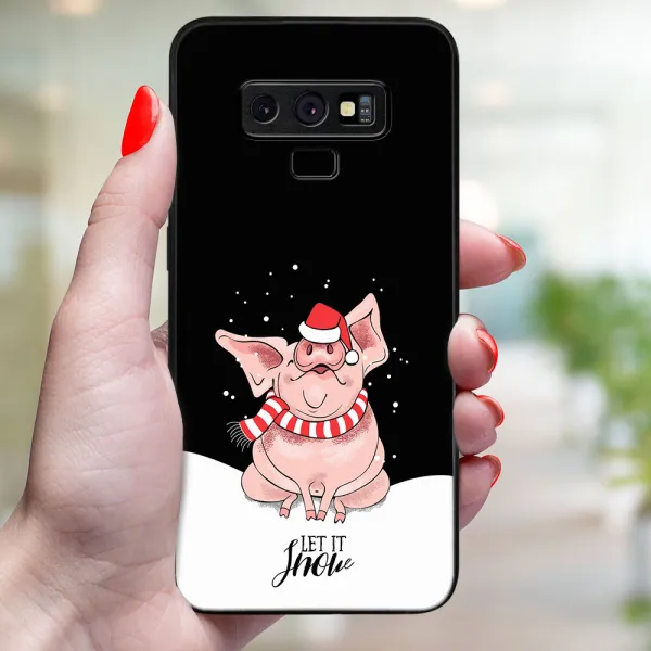 MY ART Obal s vianočným dizajnom Samsung Galaxy Note 9 LET IT SNOW (075)