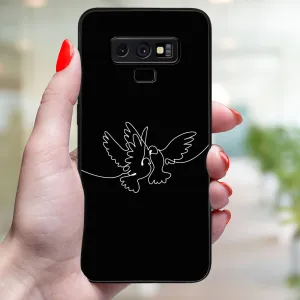 MY ART Ochranný obal pre Samsung Galaxy Note 9 WHITE DOVE (195)
