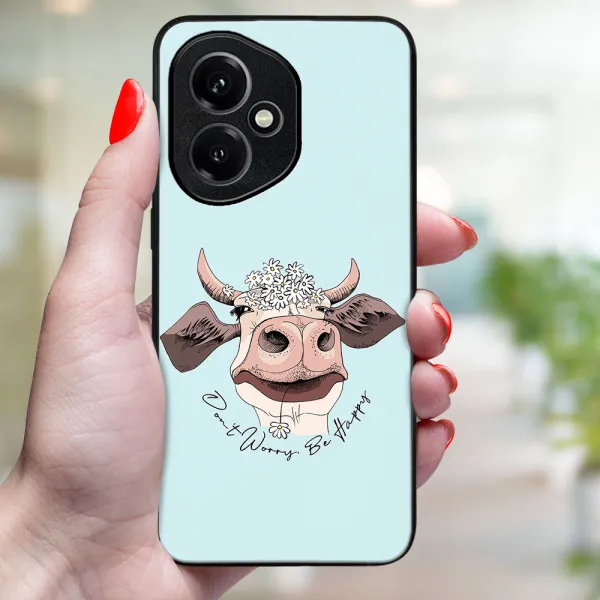 MY ART Ochranný kryt pre Honor 400 5G HAPPY COW (181)