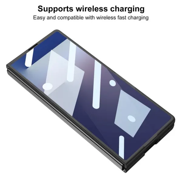 GKK MAGSAFE Ochranný kryt so zabudovaným sklom Samsung Galaxy Z Fold7 5G BLACK