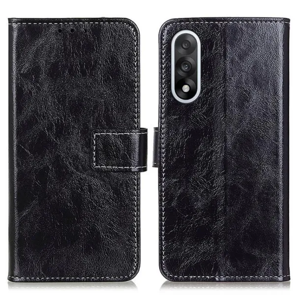 RETRO Peňaženkový obal OnePlus Nord 5 5G čierny