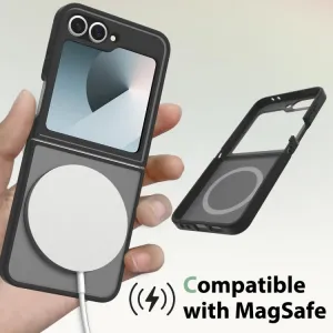 CANDY MAGSAFE Ochranný kryt pre Samsung Galaxy Z Flip7 FE 5G / Flip6 5G modrý