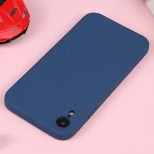 RUBBER MAGSAFE Silikónový kryt pre Apple iPhone XR tmavomodrý