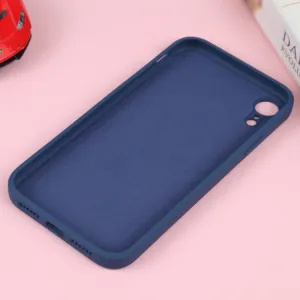 RUBBER MAGSAFE Silikónový kryt pre Apple iPhone XR tmavomodrý