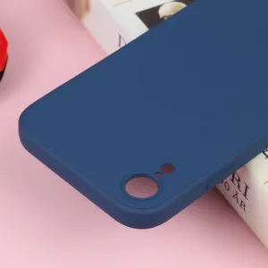 RUBBER MAGSAFE Silikónový kryt pre Apple iPhone XR tmavomodrý
