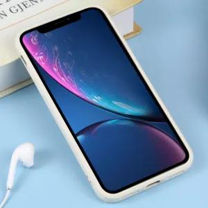 RUBBER MAGSAFE Silikónový kryt pre Apple iPhone XR mliečny