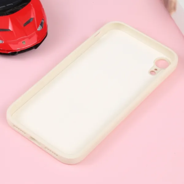 RUBBER MAGSAFE Silikónový kryt pre Apple iPhone XR mliečny