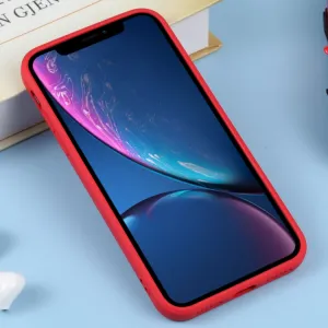 RUBBER MAGSAFE Silikónový kryt pre Apple iPhone XR červený