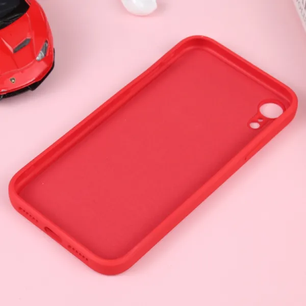 RUBBER MAGSAFE Silikónový kryt pre Apple iPhone XR červený