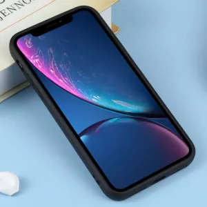 RUBBER MAGSAFE Silikónový kryt pre Apple iPhone XR čierny