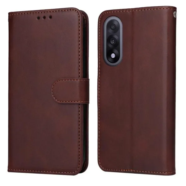 SMOOTH Peňaženkové puzdro pre OnePlus Nord 5 5G hnedé