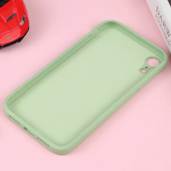 RUBBER MAGSAFE Silikónový kryt pre Apple iPhone XR svetlozelený