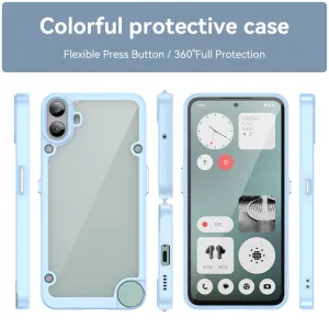 CRYSTAL Ochranný kryt pre CMF Phone 1 modrý