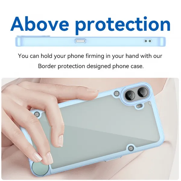 CRYSTAL Ochranný kryt pre CMF Phone 1 modrý