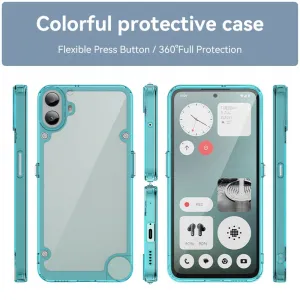 CRYSTAL Ochranný kryt pre CMF Phone 1 tyrkysový