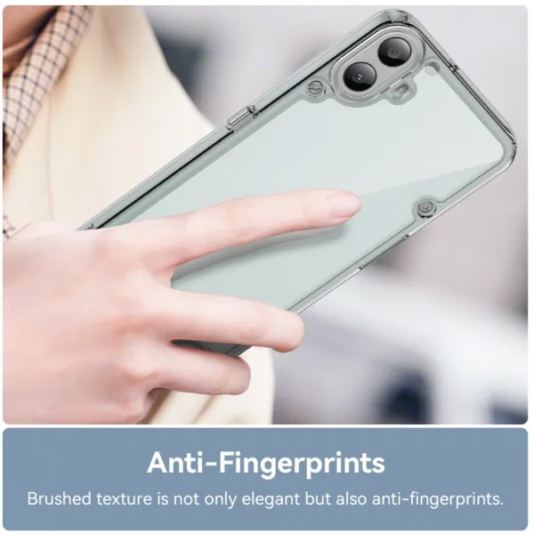 CRYSTAL Ochranný kryt pre CMF Phone 1 priehľadný