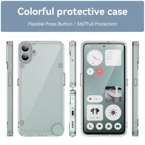 CRYSTAL Ochranný kryt pre CMF Phone 1 priehľadný
