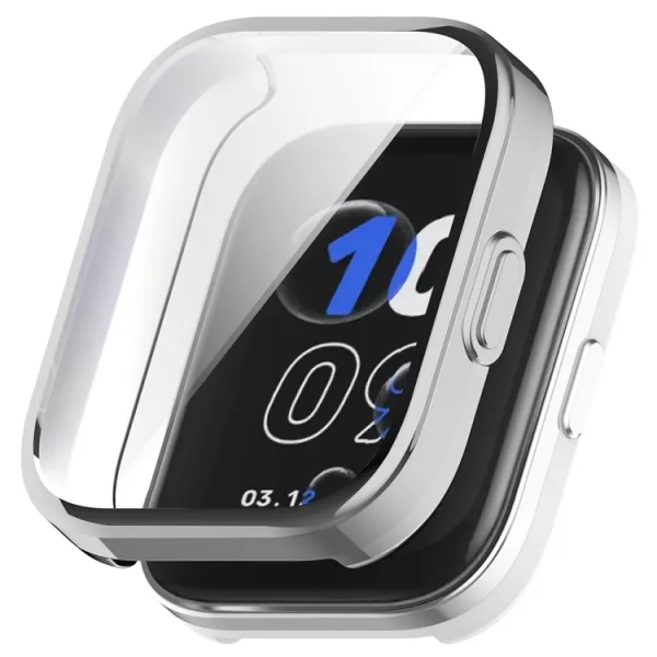 TPU FULL COVER Kryt pre Amazfit Bip 5 Unity strieborný