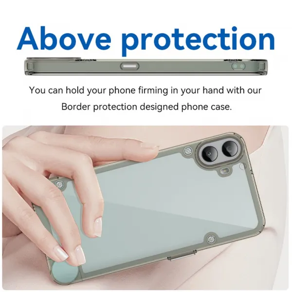 CRYSTAL Ochranný kryt pre CMF Phone 1 šedý