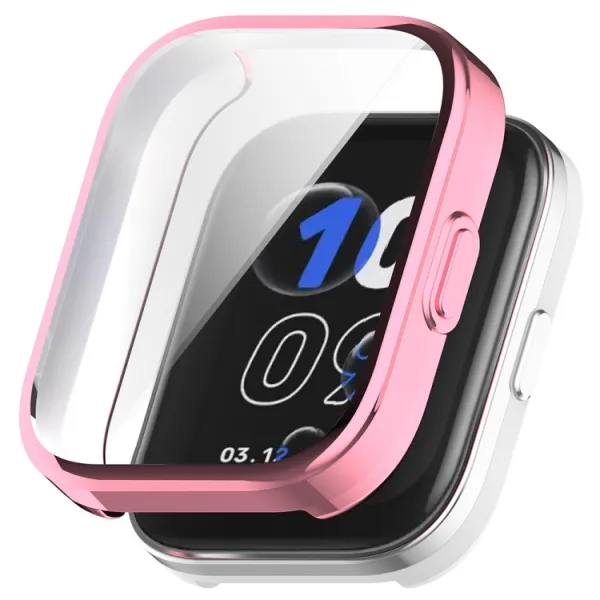 TPU FULL COVER Kryt pre Amazfit Bip 5 Unity metalický ružový