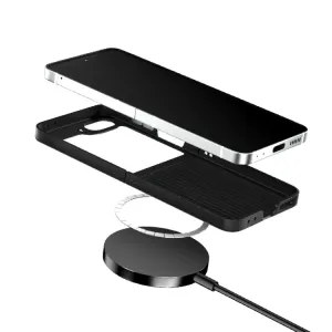 ABEEL RELIEF Ochranný obal pre Samsung Galaxy Z Flip7 FE 5G / Flip6 5G BLACK